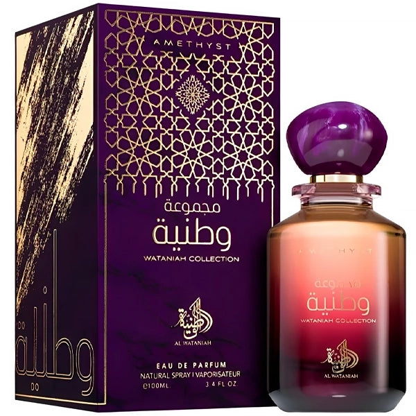 Perfume Unissex Al Wataniah Amethyst EDP 100 ml