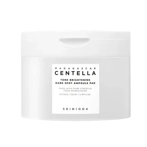 Almofadas Tônicas SKIN1004 Madagascar Centella Toner Brightening Dark Spot Ampoule Pad de 60 Unidades