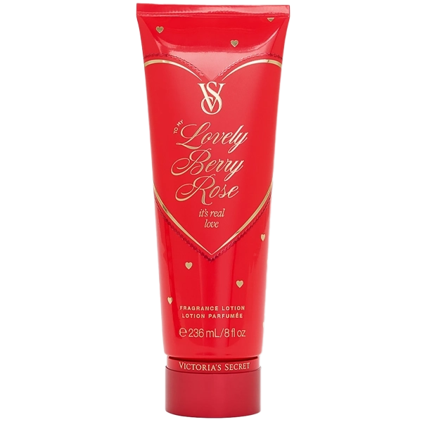 Loção Corporal Hidratante Victoria's Secret Lovely Berry Rose 236 ml