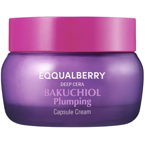 Creme Facial Hidratante Eqqualberry Bakuchiol Plumping Capsule 50ml