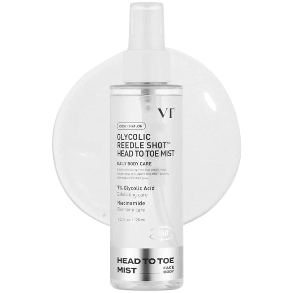 Esfoliante Facial VT Cosmetics Glycolic Reedle Shot Head To Toe de 120 ml