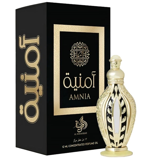 Óleo Perfumado Al Wataniah Amnia Concentrado 12 ml