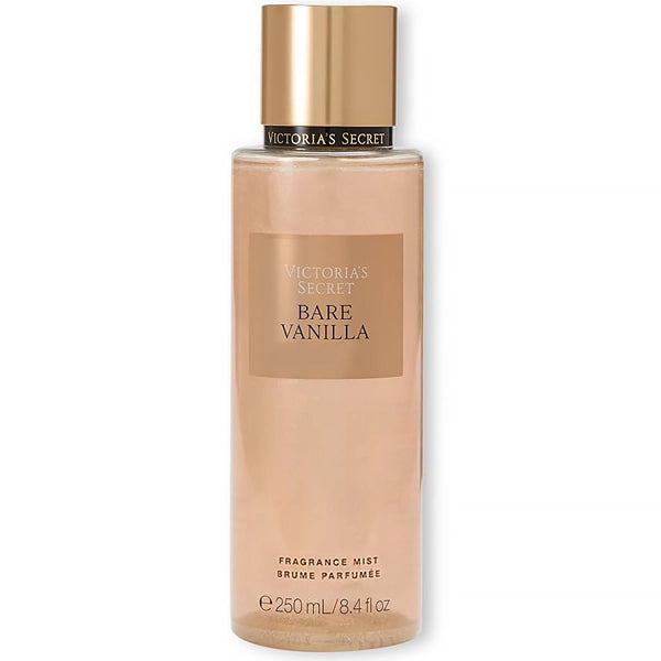 Colônia Spray Feminino Victoria's Secret Bare Vanilla 250 ml (Frasco Danificado)