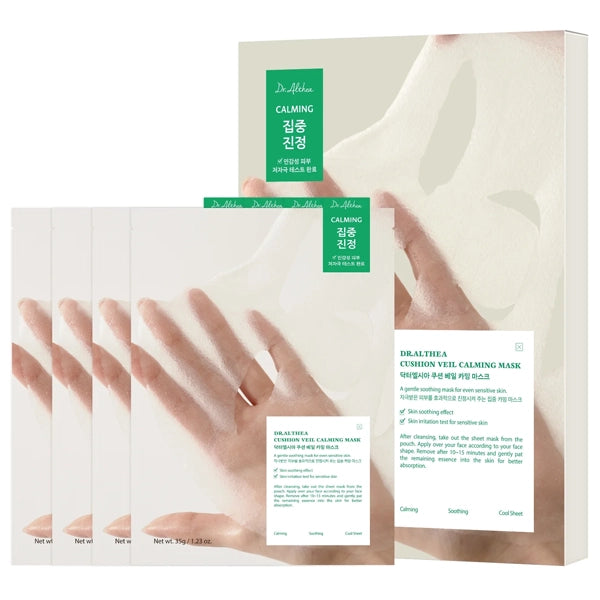 Máscara Facial Dr. Althea Cushion Veil Calming Mask - 4 Unidades
