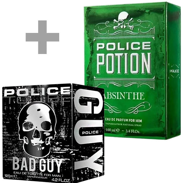 Perfume Masculino POLICE To Be Bad Guy EDT 125 ml + Perfume Potion