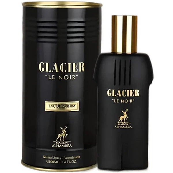 Perfume Masculino Maison Alhambra Glacier Le Noir EDP 100 ml