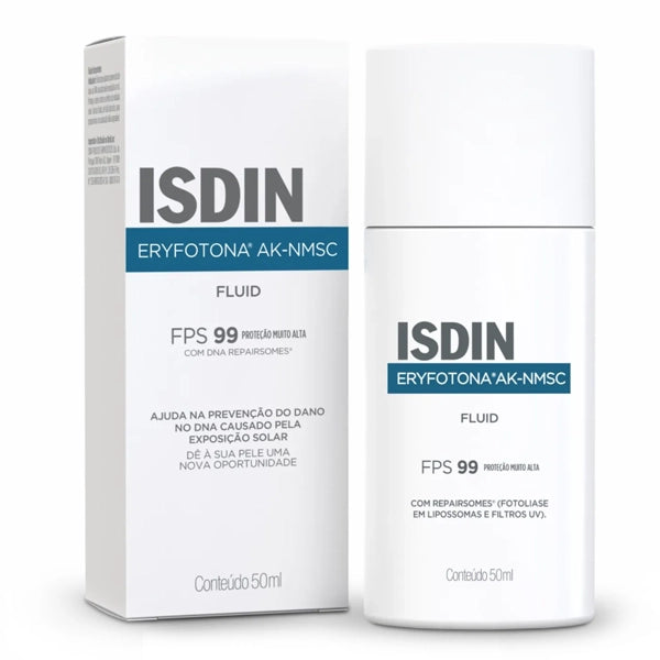 Protetor Solar Facial ISDIN Eryfotona AK-NMSC Fluid SPF 99 50 ml