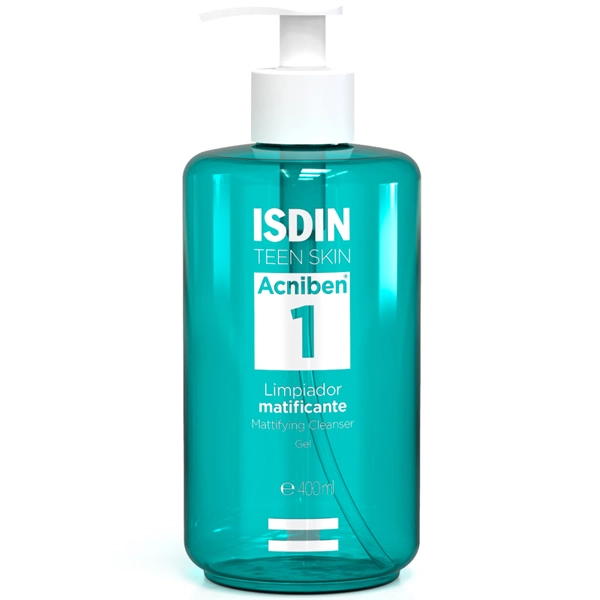 Gel Facial de Limpeza Isdin Acniben 1 de 400 ml