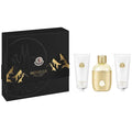 Kit Perfume Feminino Moncler Sunrise Pour Femme EDP 100ml + Loção Corporal 100ml + Gel de Banho 100ml