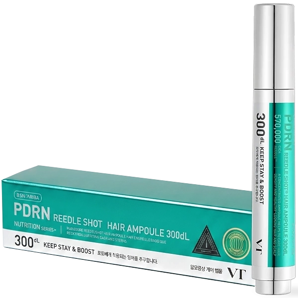 Tratamento Capilar Vt Cosmetics PDRN Reedle Shot Hair Ampoule 300dL 15 ml