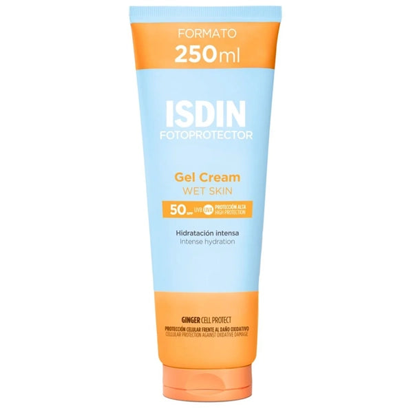 Protetor Solar Isdin Gel Cream Wet Skin SPF 50 250 ml