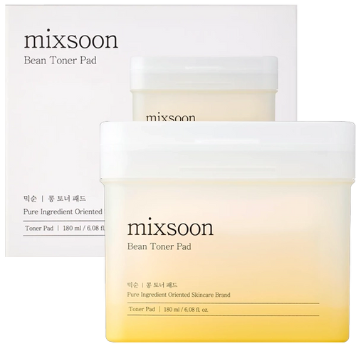 Almofadas Tônicas MIXSOON Bean Toner Pad de 70 Unidades