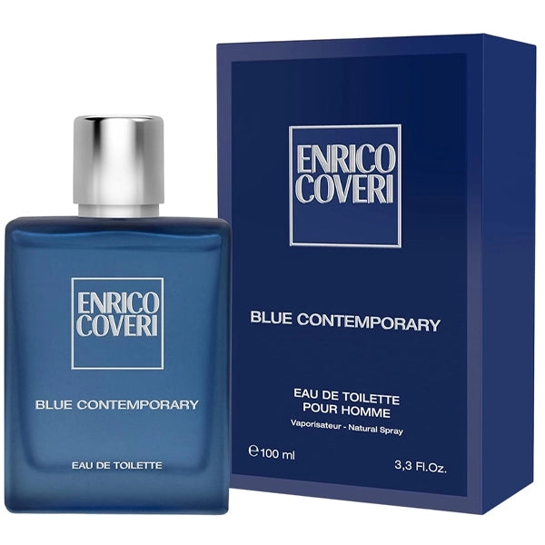 Perfume Masculino Enrico Coveri Blue Contemporary EDT 100ml