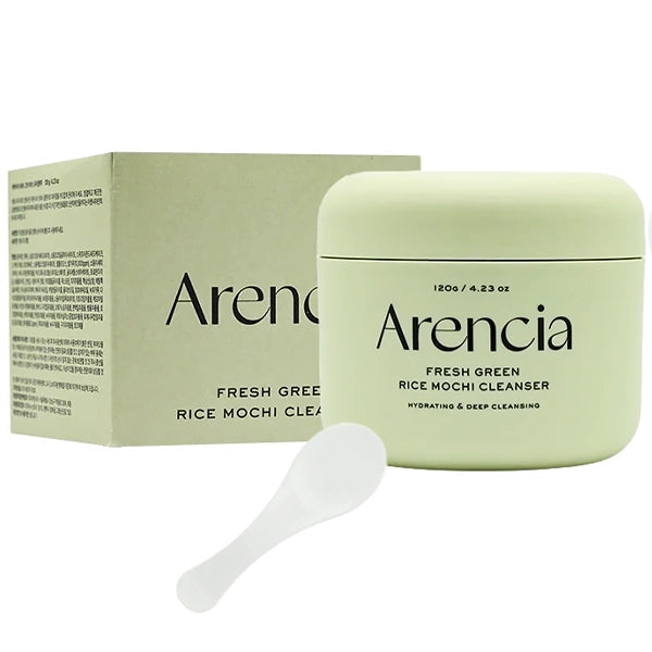 Limpador Facial Arencia Fresh Green Rice Mochi Cleanser de 120 g (CX Feia)