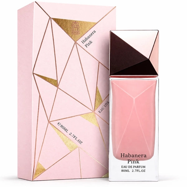 Perfume Feminino Aurora Scents Habanera Pink EDP 80ml