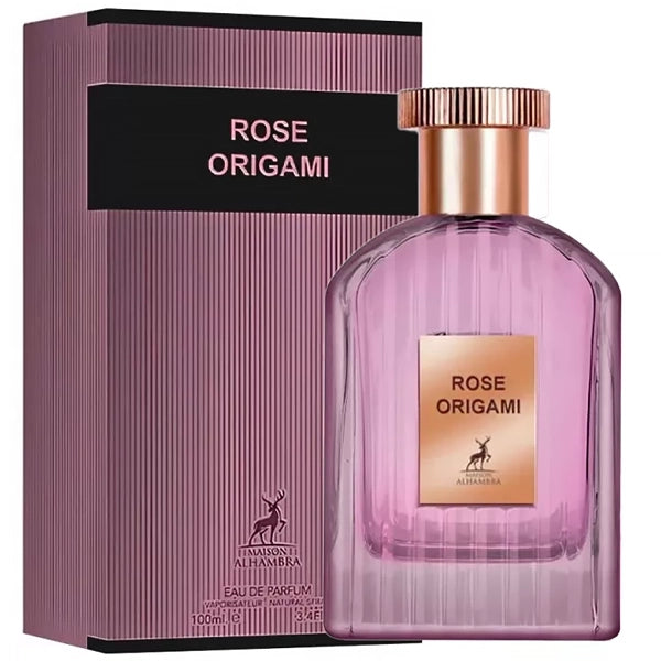 Perfume Feminino Maison Alhambra Rose Origami EDP 100ml