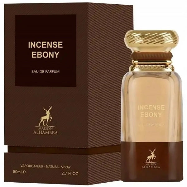 Perfume Unissex Maison Alhambra Incense Ebony EDP 80ml