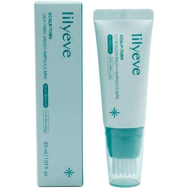 Tratamento Capilar Lilyeve Scalp:Turn Cica PDRN Brush Ampoule Mini 30ml