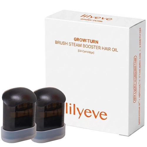 Cartucho de Óleo Capilar Lilyeve para Escova Massageadora Lilyeve Grow:Turn Brush - 2 Unidades