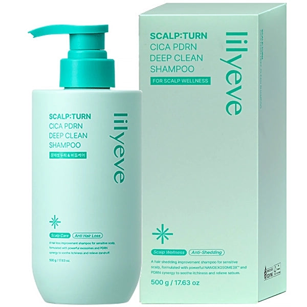 Shampoo Lilyeve Cica PDRN Deep Clean 500 g