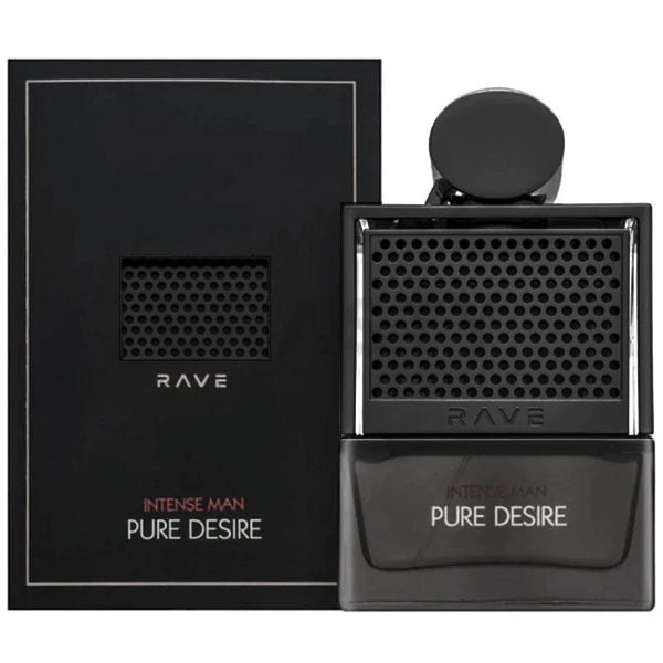 Perfume Masculino Lattafa Rave Pure Desire Intense Man EDP 100ml