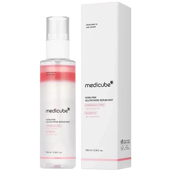 Sérum Facial Hidratante Medicube PDRN Pink Glutatione de 100ml (Frasco Danificado)