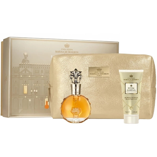 Kit Perfume Feminino Marina de Bourbon Royal Marina Diamond EDP 100ml +  Loção Corporal + Nécessaire