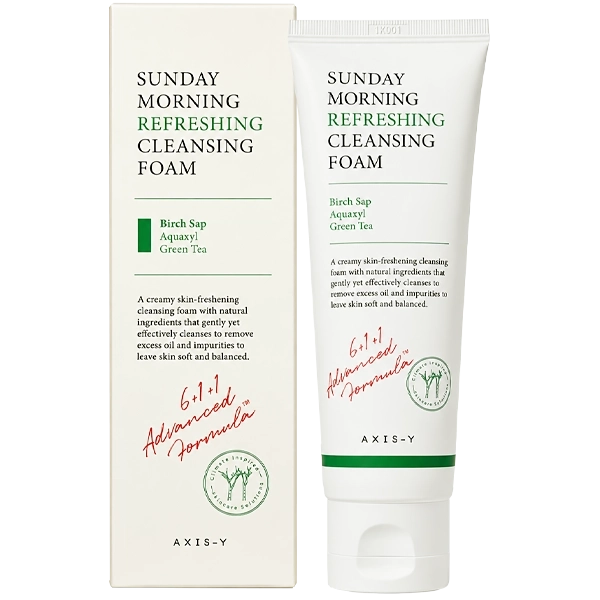 Espuma Facial de Limpeza Axis-y Sunday Morning Refreshing Cleansing de 120ml