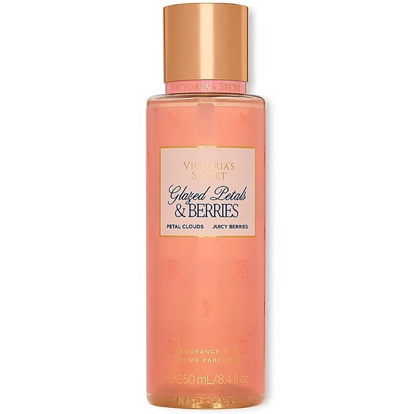Colônia Spray Feminino Victoria's Secret Glazed Petals &amp; Berries Mist Brume 250 ml