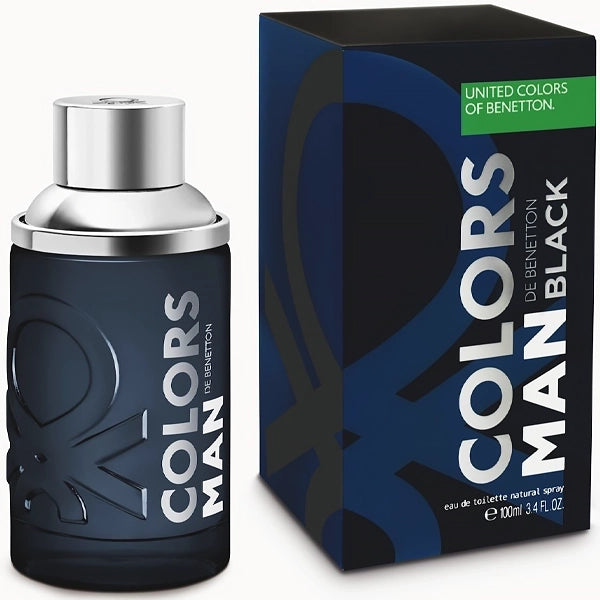 Perfume Masculino Benetton Colors Man Black EDT 100ml