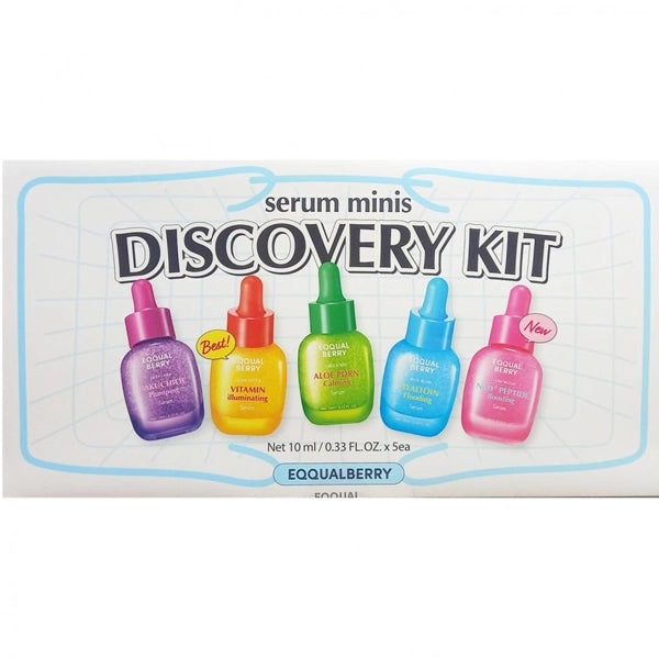 Kit Sérum Facial Eqqualberry Discovery Kit de 10ml - 5 Unidades