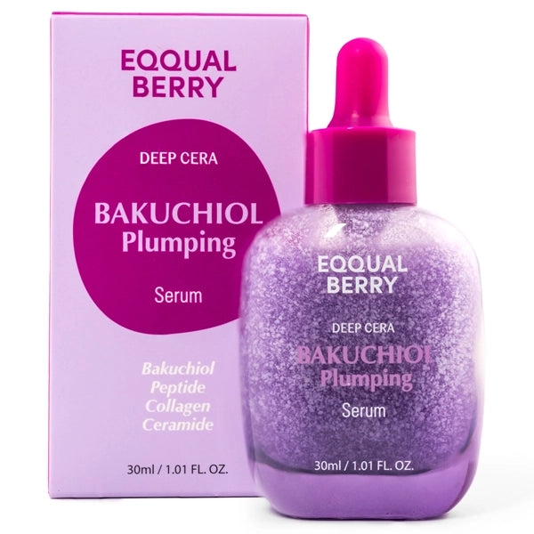 Sérum Facial Eqqualberry Bakuchiol Plumping de 30ml