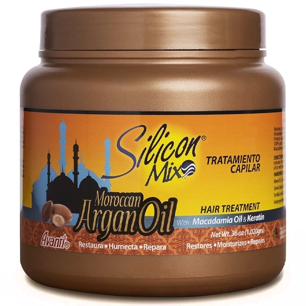 Tratamento Capilar Silicon Mix Moroccan Argan Oil 1.020g
