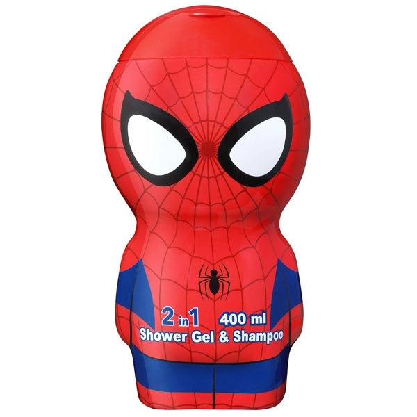 Shampoo Infantil &amp; Gel de Banho 2 in 1 Marvel Spiderman 400ml