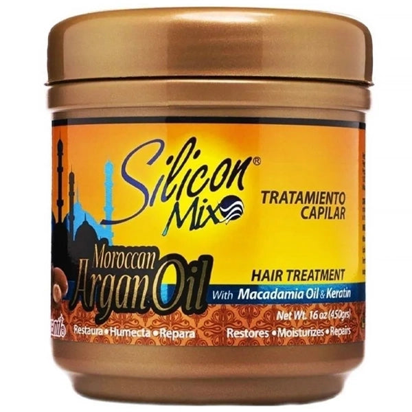 Mascara Capilar Silicon Mix Moroccan Argan Oil 450 g