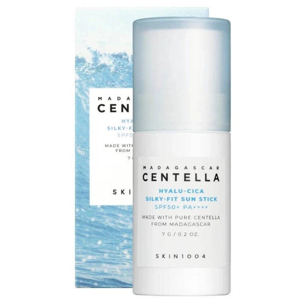 Protetor Solar em Barra SKIN1004 Madagascar Centella Hyalu-Cica Silky-Fit SPF 50+ PA++++ 7g