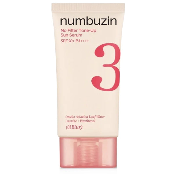 SERUM FACIAL NUMBUZIN NO3 NO FILTER TONE-UP SUN 01 BLUR 50ML (065702)
