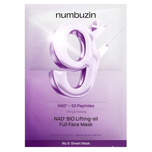 MASCARA FACIAL NUMBUZIN NO9 NAD BIO LIFTING-SIL FULL FACE (1UN)(063111