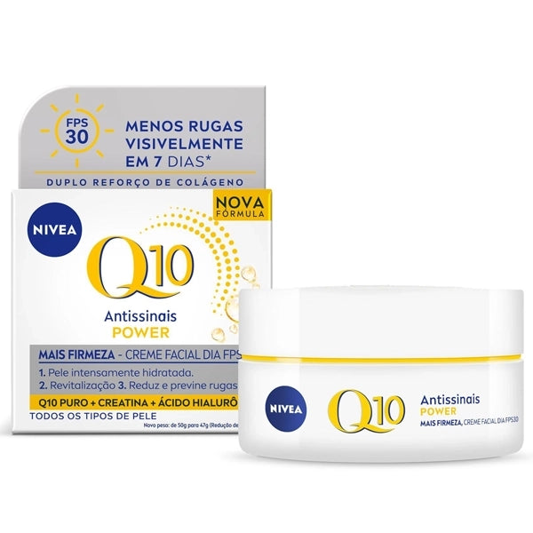 Creme Hidratante Facial NIVEA Q10 POWER 50ml