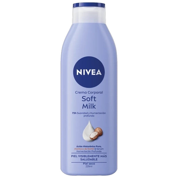 Creme Corporal Hidratante NIVEA Soft Milk 220ml