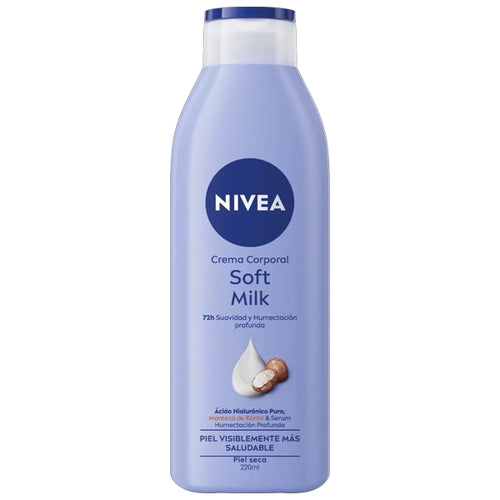 Creme Corporal Hidratante NIVEA Soft Milk 220ml