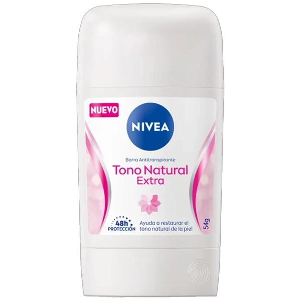 DESODORANTE NIVEA BARRA FEMININO TONO NATURAL 54GR (067230)