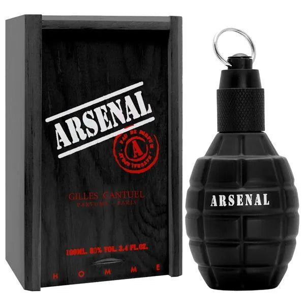 Perfume Masculino Gilles Cantuel Arsenal Black EDP 100 ml