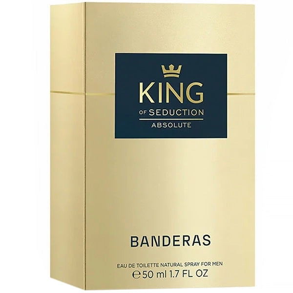 Perfume Masculino Antonio Banderas King of Seduction Absolute EDT 50 ml