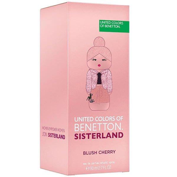 Perfume Feminino Benetton Sisterland Blush Cherry EDP 80 ml
