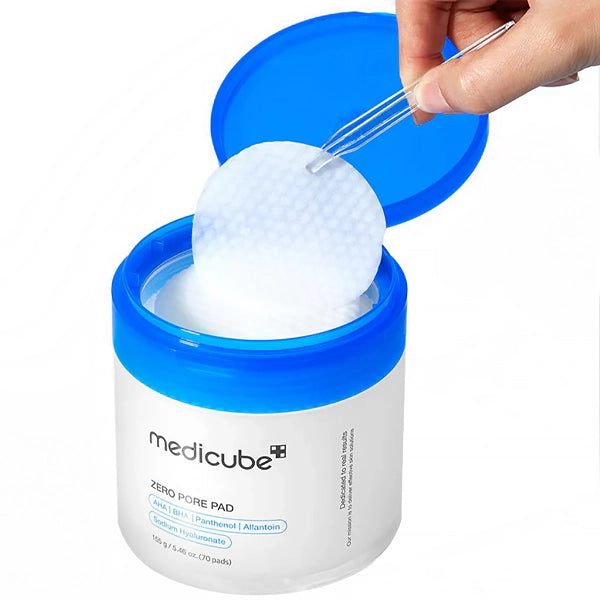 Almofadas Tônicas Medicube Zero Pore Pad 2.0 de 70 Unidades