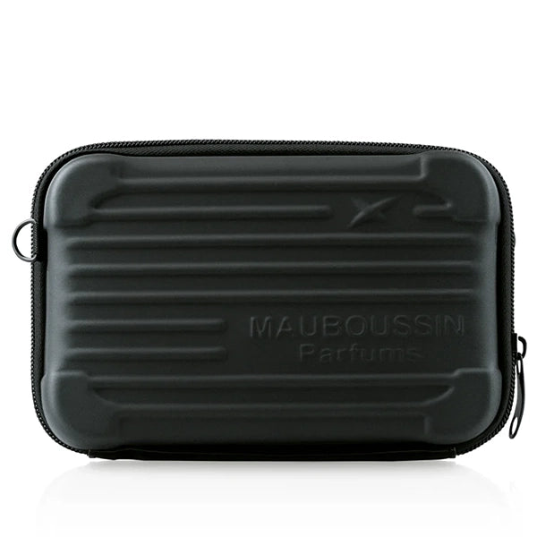Kit Perfume Masculino Mauboussin Pour Lui In Black EDP 100 ml + Perfume 20 ml + Gel de Banho 75 ml + Estojo