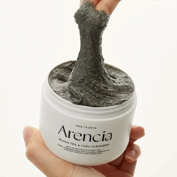 Limpiador Facial Arencia Black Tea &amp; Yuzu Cleanser de 120 g