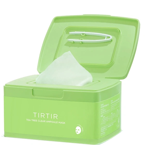 Máscara Facial TIRTIR Tea Tree Clear Ampoule Mask - 30 Unidades