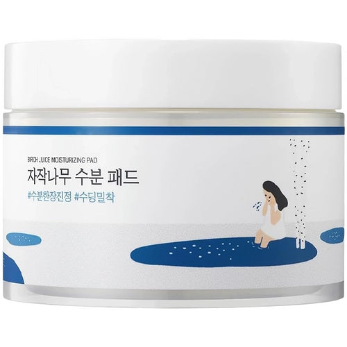 Almofadas Hidratantes ROUND LAB Birch Juice Moisturizing Pad de 80 Unidades